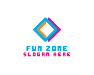 Multicolor Entertainment Business logo design