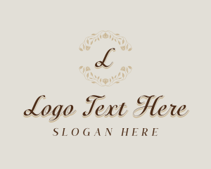 Wedding - Floral Spa Hotel logo design