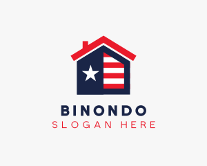 Politician - Patriot American Real Estate logo design