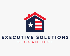 President - Patriot American Real Estate logo design