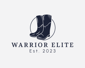 Shoe Maker - Elegant Rain Boots logo design