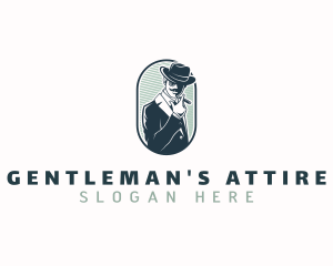 Menswear - Gentleman Fashion Cigar logo design