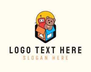 Lego - Toy Box  Nursery logo design