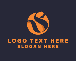 Stock Broker - Elegant Ribbon Letter S logo design