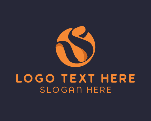 Accounting - Elegant Ribbon Letter S logo design