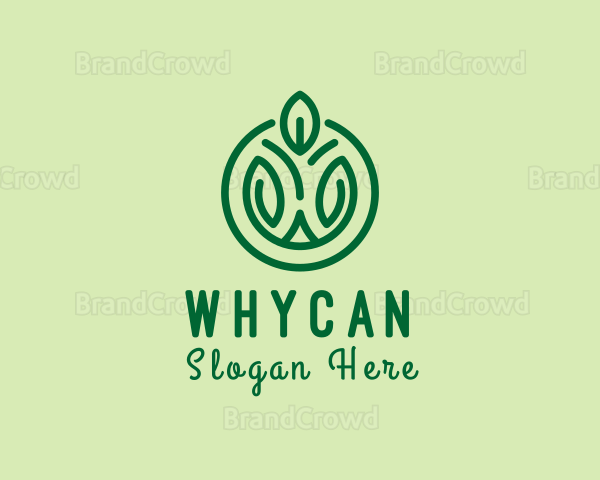 Agricultural Leaf Garden Logo