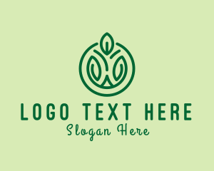 Agriculture - Agricultural Leaf Garden logo design