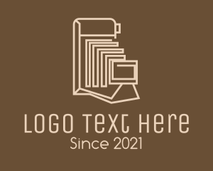 Photograph - Minimalist Antique Camera logo design