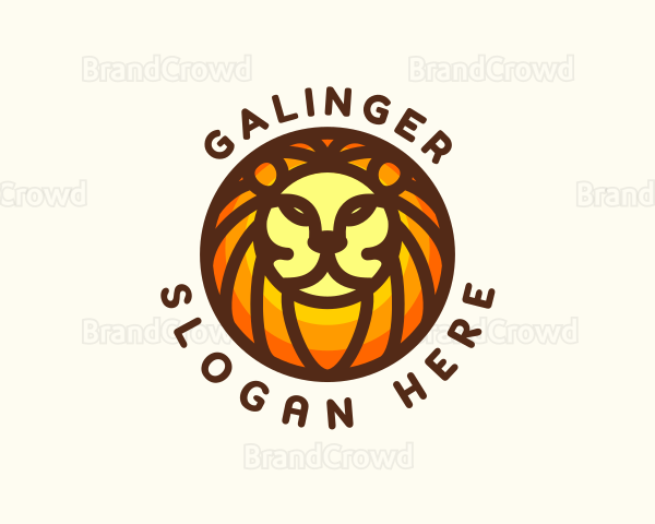 Lion Jungle Safari Logo