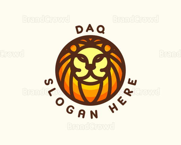 Lion Jungle Safari Logo