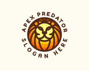 Predator - Lion Jungle Safari logo design