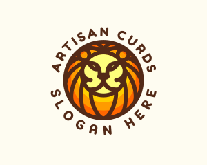 Lion Jungle Safari logo design