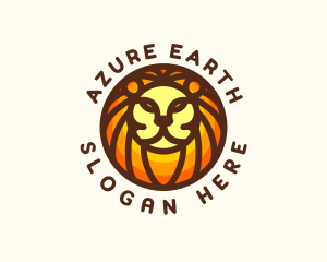 Lion Jungle Safari logo design