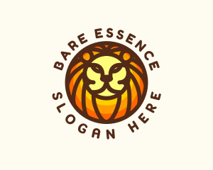 Lion Jungle Safari logo design