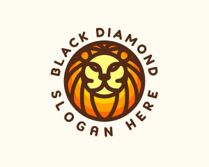 Lion Jungle Safari logo design