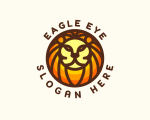 Lion Jungle Safari logo design