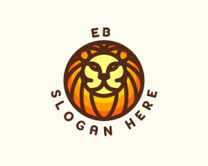 Zoo - Lion Jungle Safari logo design