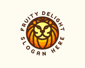 Lion Jungle Safari logo design