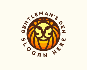 Lion Jungle Safari logo design