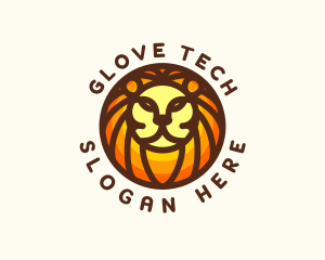 Lion Jungle Safari logo design