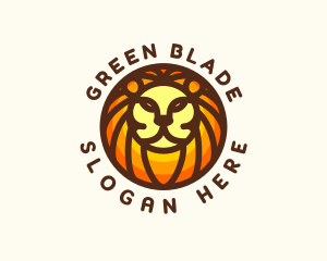 Lion Jungle Safari logo design