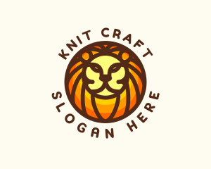 Lion Jungle Safari logo design