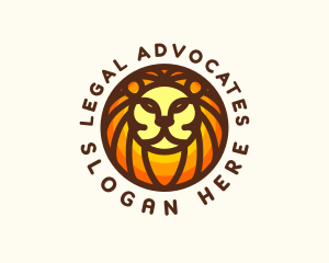 Lion Jungle Safari logo design