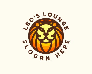 Lion Jungle Safari logo design