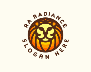 Lion Jungle Safari logo design