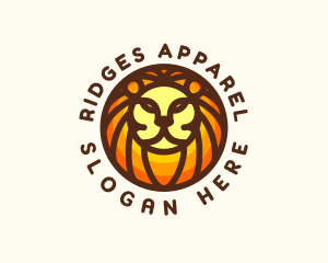 Lion Jungle Safari logo design