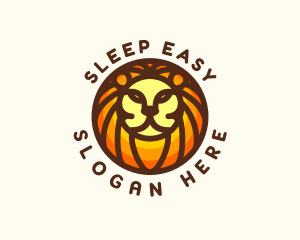 Lion Jungle Safari logo design