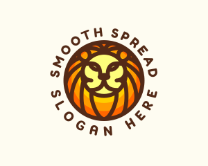 Lion Jungle Safari logo design