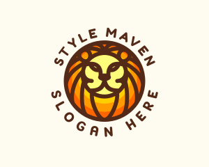 Lion Jungle Safari logo design