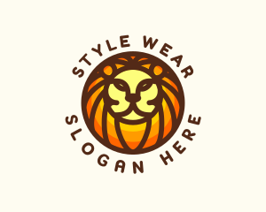 Lion Jungle Safari logo design