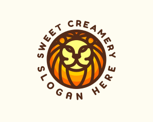 Lion Jungle Safari logo design