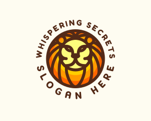 Lion Jungle Safari logo design