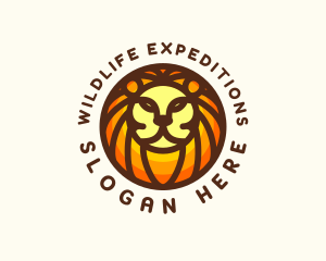 Safari - Lion Jungle Safari logo design