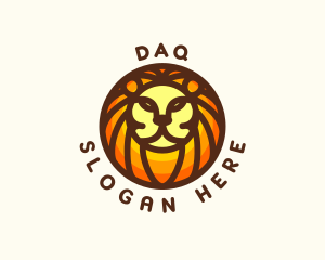 Lion Jungle Safari logo design