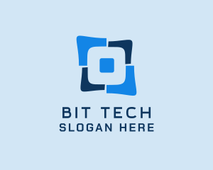 Split Shares Tech logo design