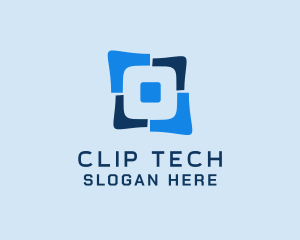 Split Shares Tech logo design