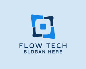 Split Shares Tech logo design