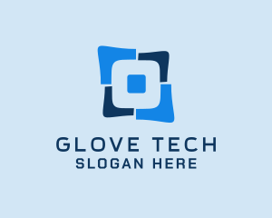 Split Shares Tech logo design