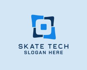 Split Shares Tech logo design