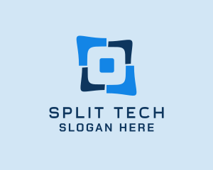 Split - Split Shares Tech logo design