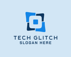 Split Shares Tech logo design