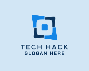 Split Shares Tech logo design