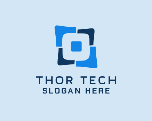 Split Shares Tech logo design