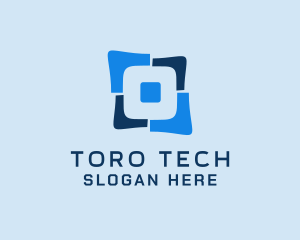 Split Shares Tech logo design