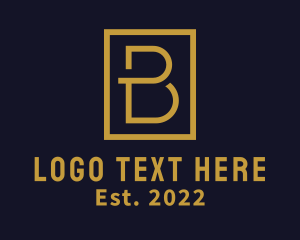 Finance - Finance Business Letter B logo design