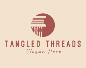 Needle Thread Pillar logo design